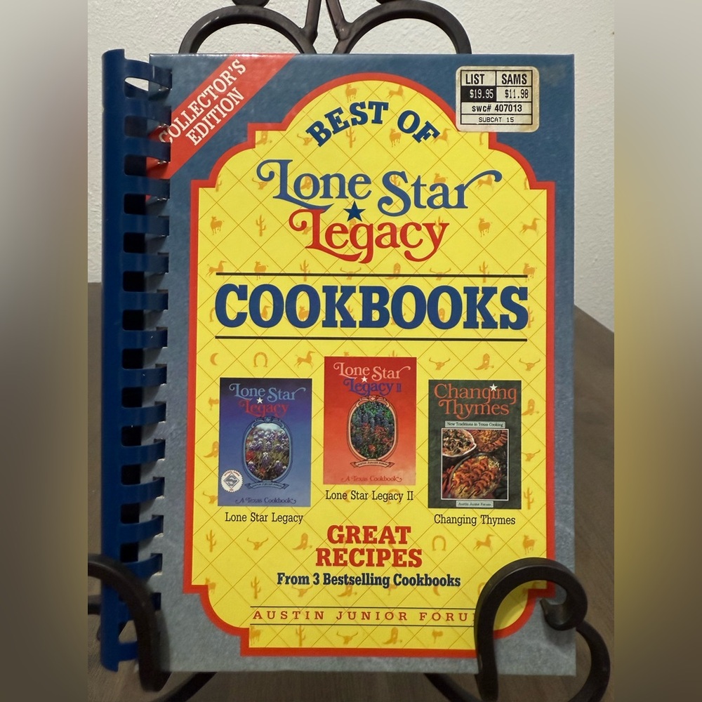 Best of Lone Star Legacy Cookbooks by Austin Junior Forum; Austin Jr. Forum